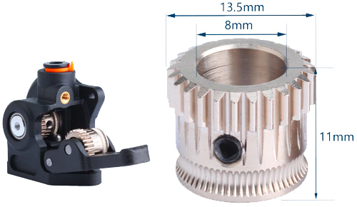 Orbiter V2 drive gears