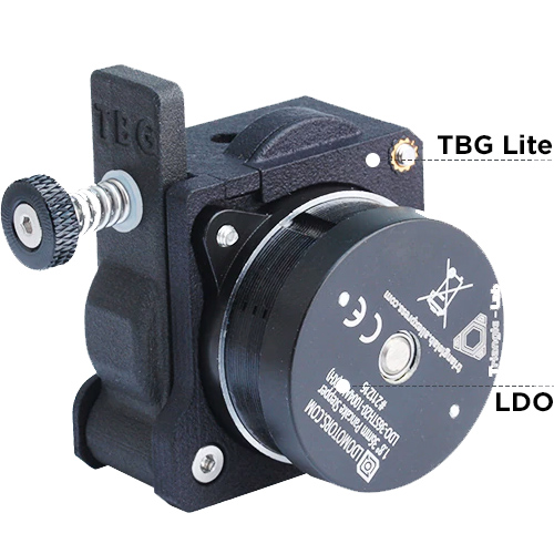 TBG Lite extruder with LDO motor